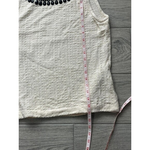 St John Collection Shell Black‎ Stones Wool Blend Size 6 - Picture 4 of 6